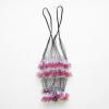 <img class='new_mark_img1' src='https://img.shop-pro.jp/img/new/icons7.gif' style='border:none;display:inline;margin:0px;padding:0px;width:auto;' />yao    Net frill bag / Black  Pink