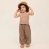 <img class='new_mark_img1' src='https://img.shop-pro.jp/img/new/icons20.gif' style='border:none;display:inline;margin:0px;padding:0px;width:auto;' />【30%OFF】PETITMIG　easy pants / brown gingham
