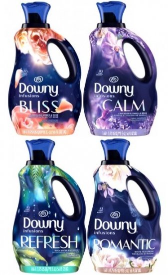 Downy Infusions 】 ダウニー インフュージョン 濃縮 柔軟剤 1.66L ...