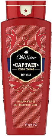 【 OldSpice 】 オールドスパイス ボディウォッシュ / ボディソープ CAPTAIN キャプテン 473ml (16 FL OZ. )　 -  ★アメリカ＆アジア雑貨のお店★ティーダマーケット