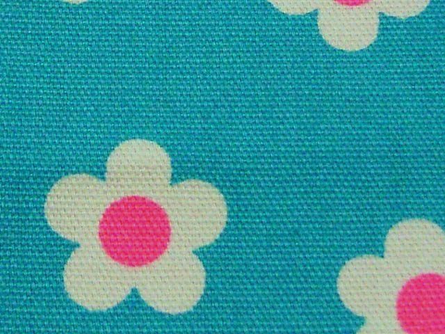 デイジー柄・コットンオックスプ