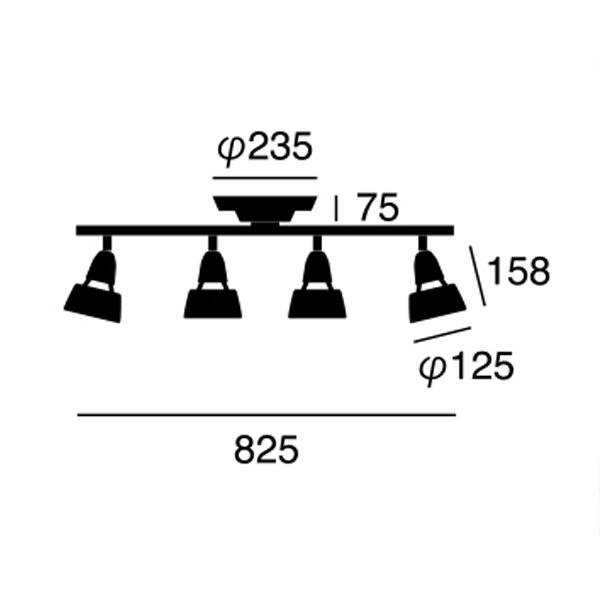 ϡˡ⡼ȥ󥰥סHarmony45顼W825mm