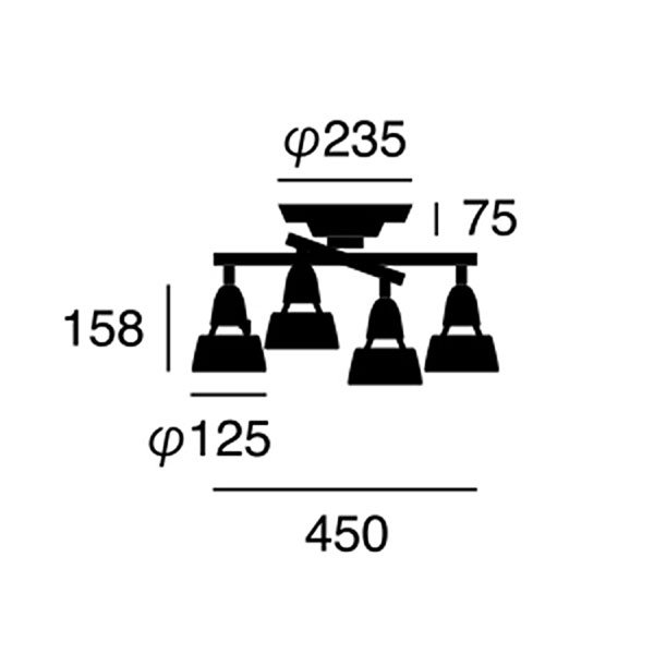 ϡˡå⡼ȥ󥰥סHarmony X45顼W450mm