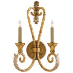 【CURREY】アメリカ・アメリカ製・デザインブラケット「Orleans Wall Sconce」2灯(W304×D177×H508mm)