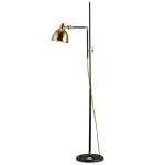 【CURREY】アメリカ・「DRAYTON FLOOR LAMP」1灯 (H1570mm)