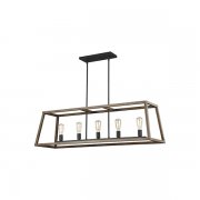 【GENERATION LIGHTING】アメリカ・FEISS Collectionデザインシャンデリア「Gannet」5灯(Ｗ1270×D360×H370mm)