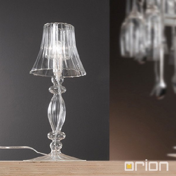 【ORION】ガラステーブルランプ1灯 (φ180×H420mm) - 【EL JEWEL】海外照明と特注照明専門の販売・通販-エルジュエル