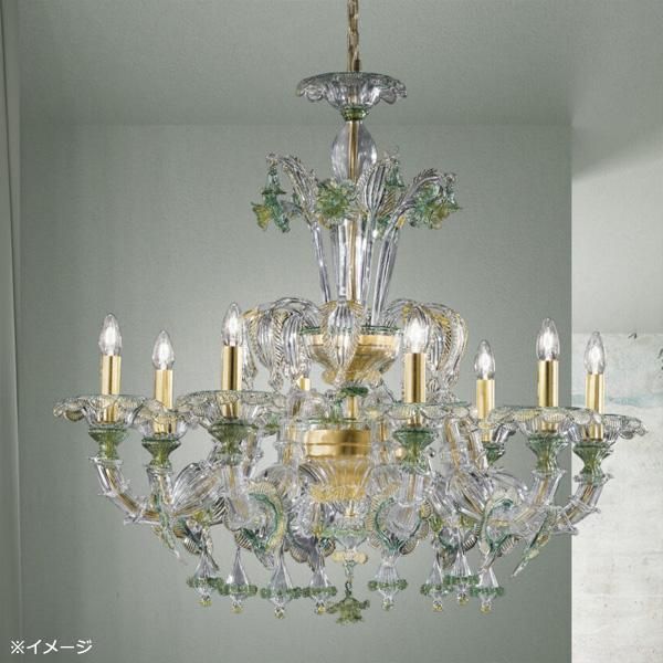 展示品　3灯シャンデリア クリスタル装飾 イタリア CRYSTAL LUCE製 sylcom】イタリア｜シャンデリア専門店EL JEWEL
