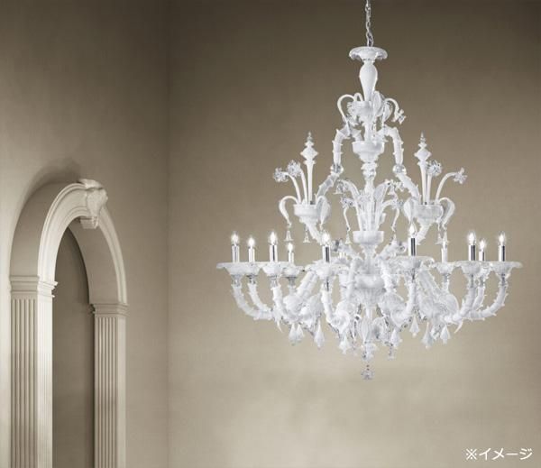 展示品　3灯シャンデリア クリスタル装飾 イタリア CRYSTAL LUCE製 sylcom】イタリア｜シャンデリア専門店EL JEWEL