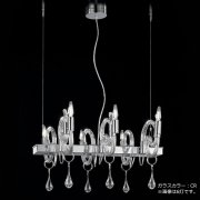 【sylcom】イタリア製 モダン・ヴェネチアンシャンデリア 6灯（カラー：6色）*