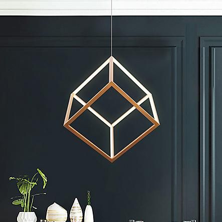 デザイン照明キューブペンダントライト1灯（W300mm） - 【EL JEWEL