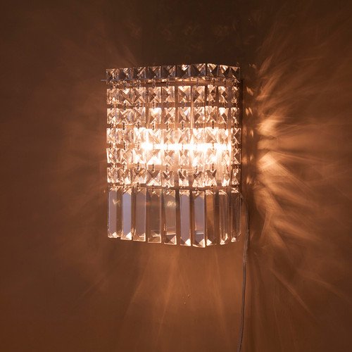 【壁照明】クリスタル ウォールランプ TUSU（2灯）シャンデリア 照明