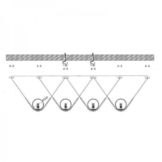 E-LightLEDǥꥢ  1/2/3/4 L540L2390mm 