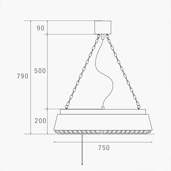 HERMOSAۥڥȥ饤ȡCOMPTON LAMP6SVW750H200mm