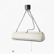 【HERMOSA】ペンダントライト「COMPTON LAMP」6灯・IV（W750×H200mm）