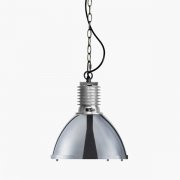 【HERMOSA】ペンダントライト「BYRON LAMP」1灯・SV（W360×H450mm）*