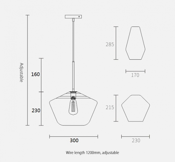 LASHALEDڥȥ饤 ƥꥢ 1 ꥢ/С D170mmH285mm/D300mmH230mm/D230mmH215mm