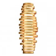【CORBETT】アメリカ・デザインブラケット「Vertigo」2灯・ゴールド(W254×D133×H610mm)