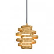 【CORBETT】アメリカ・デザインシャンデリア「Vertigo」1灯・ゴールド(W235×H235mm)