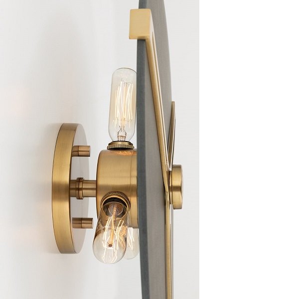 【MITZI】アメリカ・デザインシーリングライト「BONI」3灯・ゴールド（W381.0×H101.6mm）