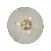 【MITZI】アメリカ・デザインシーリングライト「BONI」3灯・ゴールド（W381.0×H101.6mm）