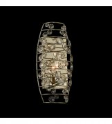 【ALLEGRI】アメリカ・クリスタルウォールライト「Gemini」1灯シャンパンゴールド(W170×H350×D70mm)