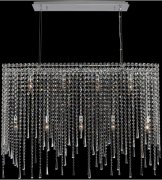 【ALLEGRI】アメリカ・クリスタルデザインシャンデリア「Gocce」9灯クローム(W250×H1060×D1060mm)