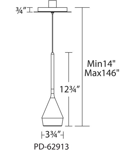 WAC Lightingۥߥ˥ڥȥ󥰥饤ȡBlast Off1L95W95H324mm