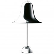 【Verpan】「Pantop table lamp」テーブルライト クローム(Φ300×H520mm)