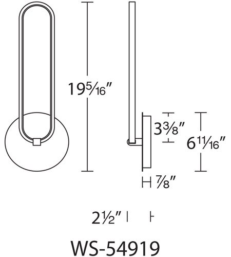 WAC Lightingۥ饤ȡCharmed1L170W64H490mm