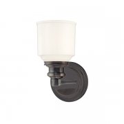 【HUDSON VALLEY】アメリカ・デザイン照明 オパールシェードウォールライト「WINDHAM」1灯（W133.3×D158.7×H247.6mm）
