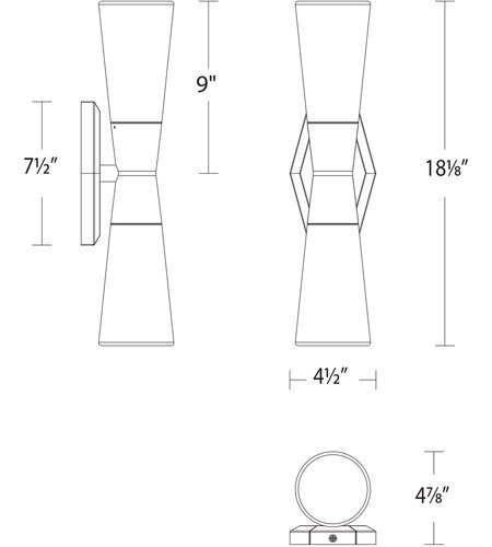 WAC Lightingۥ饤ȡLocke2L178W73H143mm