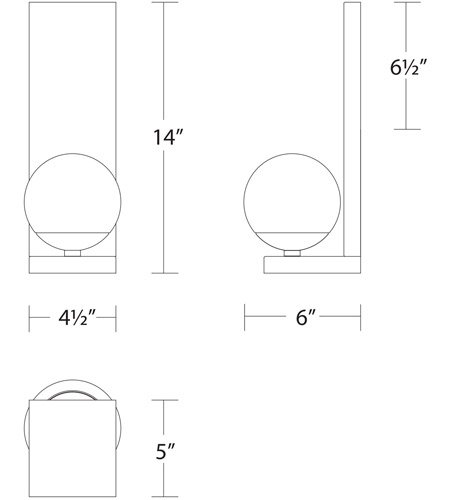 WAC Lightingۥ饤ȡHollywood1L127W152H356mm