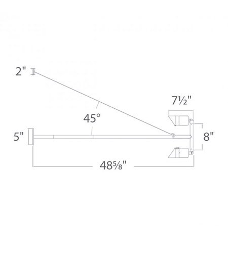 WAC Lightingۥ饤ȡEndurance2L203W1235H127mm