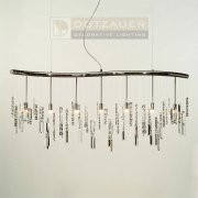 【Dotzauer】オーストリア・最上級クリスタルシャンデリア デザイン照明7灯　(W1150×H500mm)*