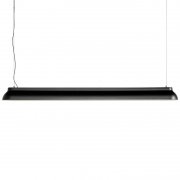 【Hay】「PC Linear pendant, soft black」デザイン照明 ブラック (W1200×H100×D140mm)