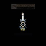 【Dotzauer】オーストリア・最上級クリスタルテーブルランプ1灯　(W140×D100×H280mm)*