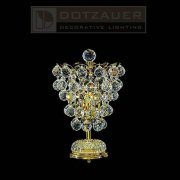 【Dotzauer】オーストリア・最上級クリスタル テーブルランプ 1灯　(Φ220×H330mm)*