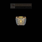 【Dotzauer】オーストリア・最上級クリスタル ウォールランプ 2灯　(W210×D120×H180mm)*