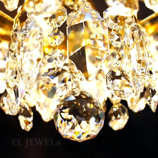 Dotzauer】オーストリア・最上級クリスタルシャンデリア 6灯