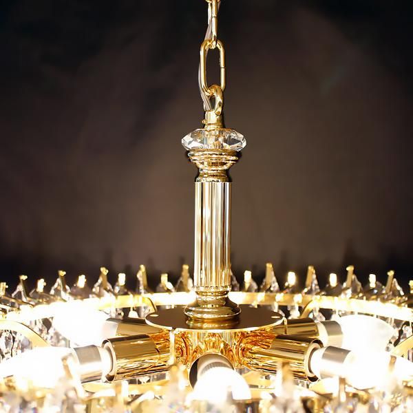 Dotzauer】オーストリア・最上級クリスタルシャンデリア 6灯 (Φ520