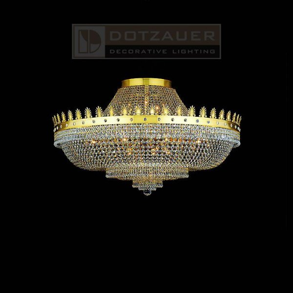 【Dotzauer】エンパイア型クリスタルシャンデリア 20灯　(Φ1380×H850mm)*
