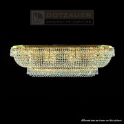 【Dotzauer】オーストリア・最上級クリスタル 大型オーバルシーリングシャンデリア 23灯　(W1500×D600×H360mm)*