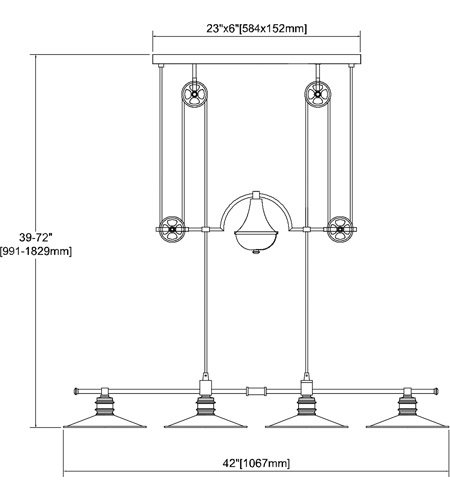 ELKۥꥫڥȥ饤ȡSpindle Wheel4L229W1067H991-1829mm