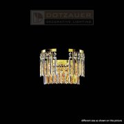 【Dotzauer】クリスタルウォールランプ 4灯　(W350×D150×H230mm)