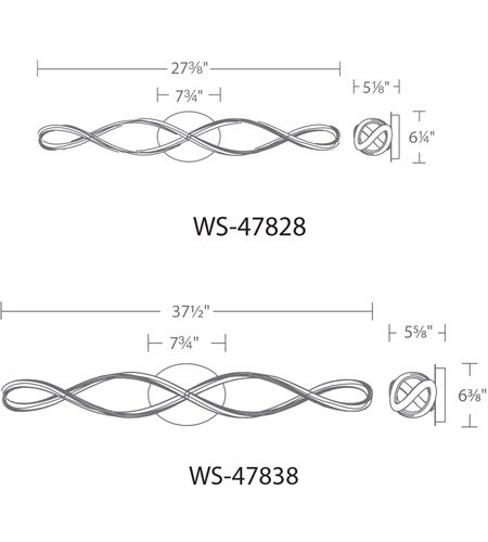 WAC LightingۥХ롼Х˥ƥ饤ȡInterlace1L699W130H159mm