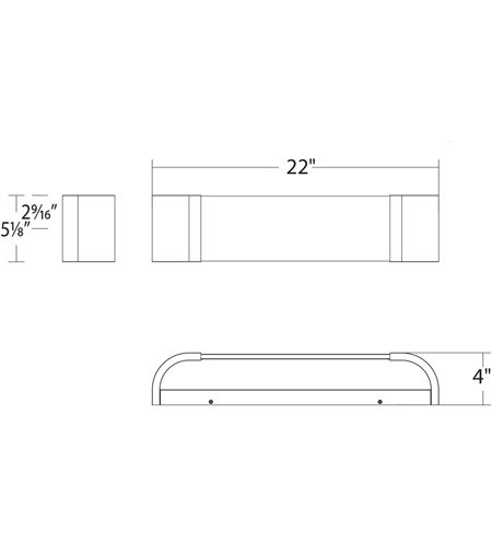 WAC LightingۥХ롼Х˥ƥ饤ȡMelrose1L559W127H102mm