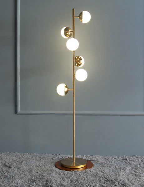 Apextech】デザイン照明 フロアライト テーブルライト 3／6灯（H600 