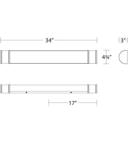 WAC LightingۥХ롼Х˥ƥ饤ȡMercer1L864W76H114mm