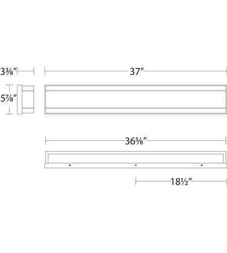 WAC LightingۥХ롼Х˥ƥ饤ȡRepose1L940W86H149mm